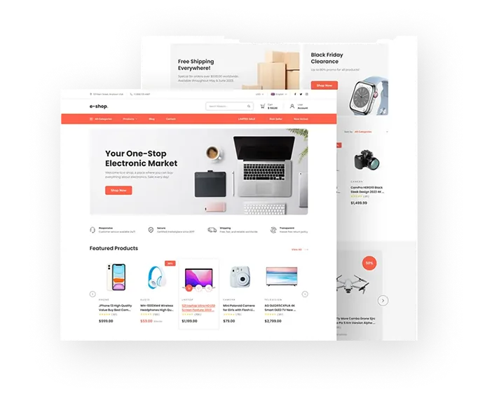 Ecommerce Design Services in UK